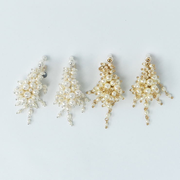 MAYGLOBE Veil Earring MP19552 （上代: 7200円）